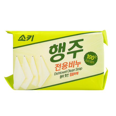 Мыло хозяйственное Корея для стирки кухонного текстиля 150 гр