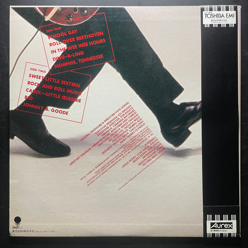 Chuck Berry ‎– Tokyo Session (Япония 1981г.)