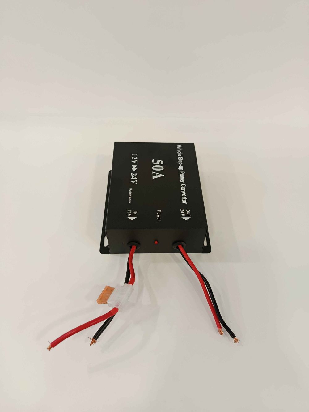 НЕТ - 50А (12 в 24) / Повышающий преобразователь с 12V - на 24V, 50 ампер, huaneyu - электрум (1 шт.)