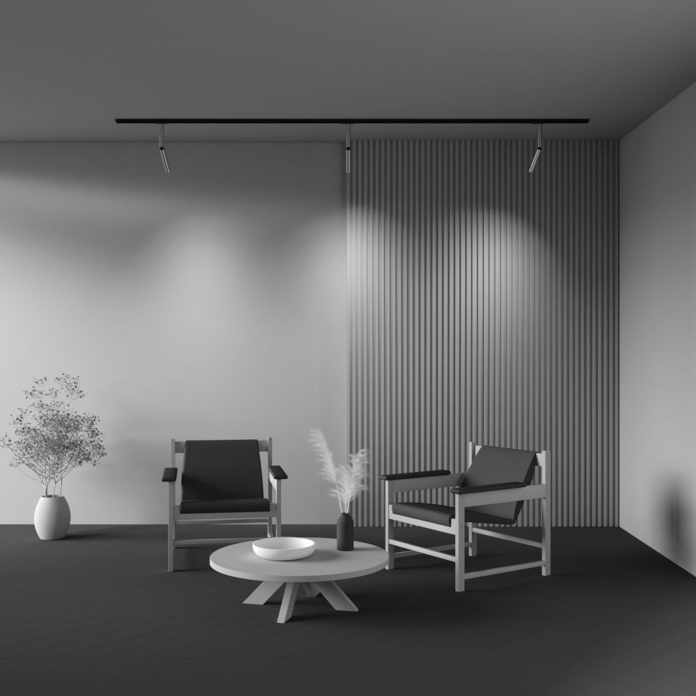 Трековый однофазный светодиодный светильник Maytoni Unity   TR142-1-6W3K-BS