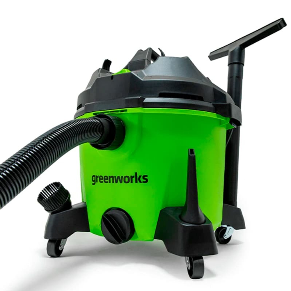 Строительный пылесос Greenworks G120WDV, 220 В, 1150 Вт