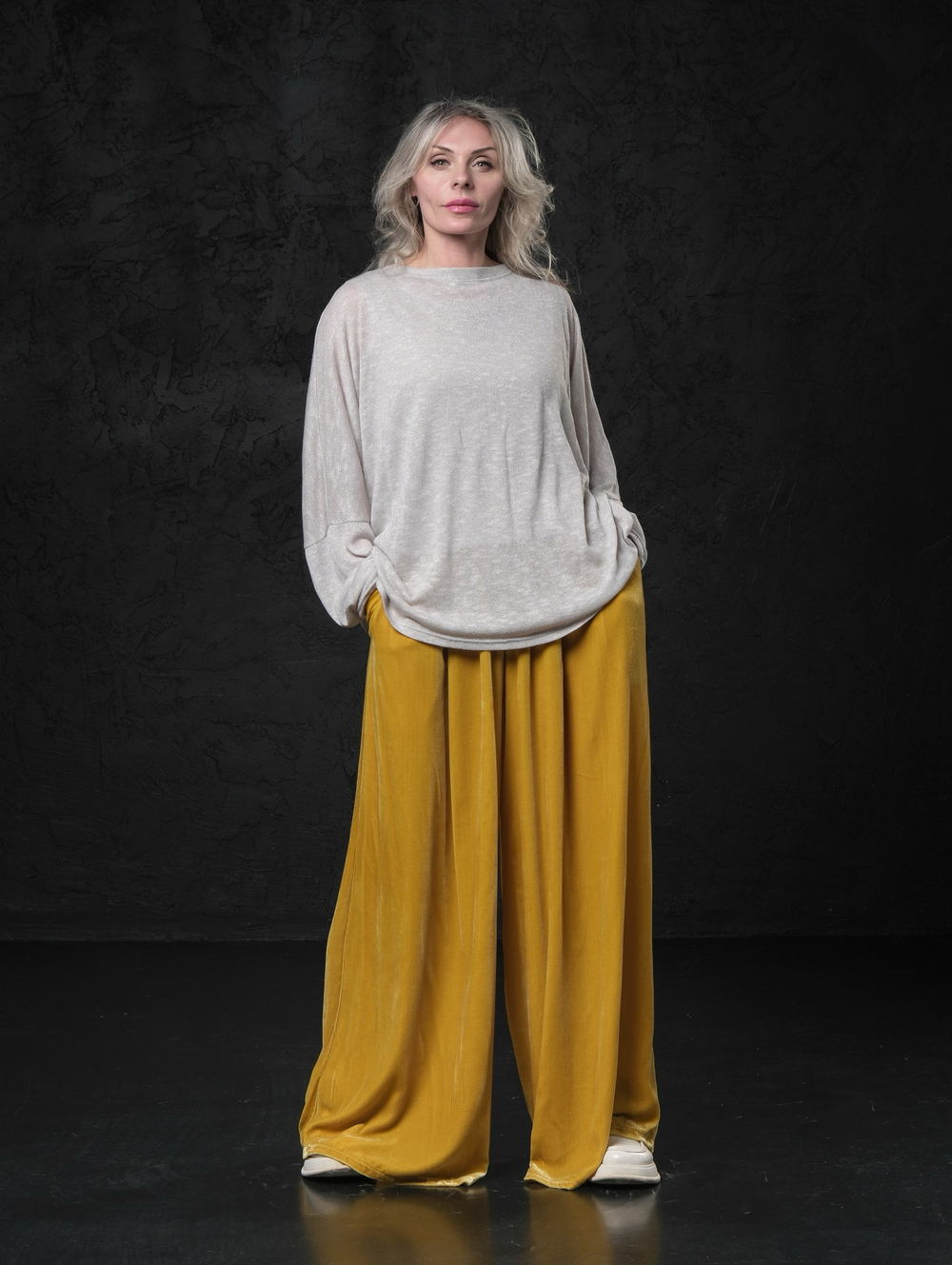 Лонгслив + нижняя Майка с люрексом