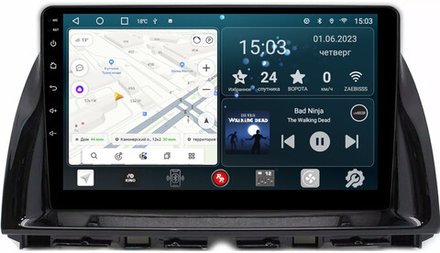 Магнитола для Mazda CX-5 2011-2017 - Redpower 112 Android 10, ТОП процессор, 6Гб+128Гб, CarPlay, SIM-слот