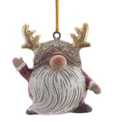 GAEM Фигурка декоративная подвесная "Гном", L4 W3,5 H5 см, 2в.