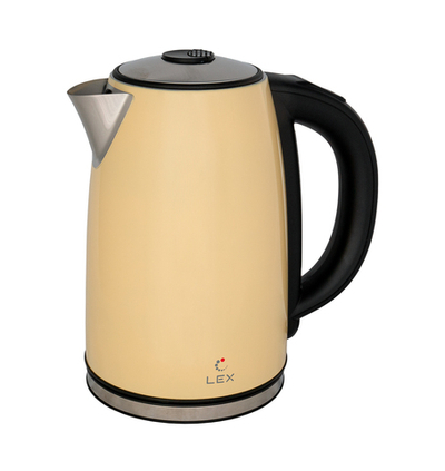 Lex LX 30021-3, чайник электрический (бежевый)