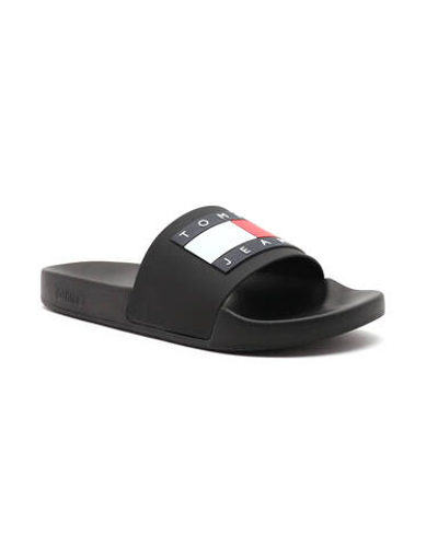 Шлепанцы Tommy Jeans - черный(EM0EM01191)