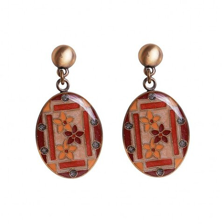 Серьги Clara Bijoux Незабудки A75772-2 BR