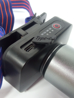 Фонарь налобный яркий Огонь YT-2192