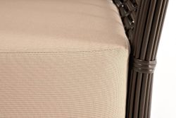 "Валенсия" диван из искусственного ротанга трехместный, цвет бронзовый