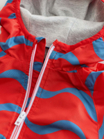 Куртка непромокаемая с капюшоном для мальчика Next E45-734, Бежевый