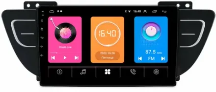 Магнитола для Geely Atlas 2018-2021 - OEM GT9-1960 на Android 10, 2Гб-16Гб