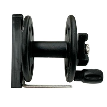 Катушка универсальная Scorpena горизонтальная 65 мм с направляющей черный