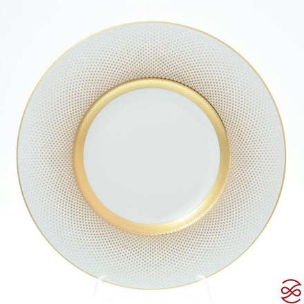 Блюдо круглое Falkenporzellan Rio white gold 33 см
