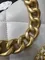 Сумка-конверт Chanel 19 среднего размера белый