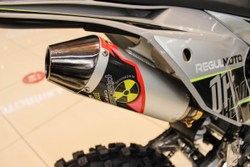 Питбайк Regulmoto FIVE YX125EA (полуавтомат КПП) (серый/черный) 17/14