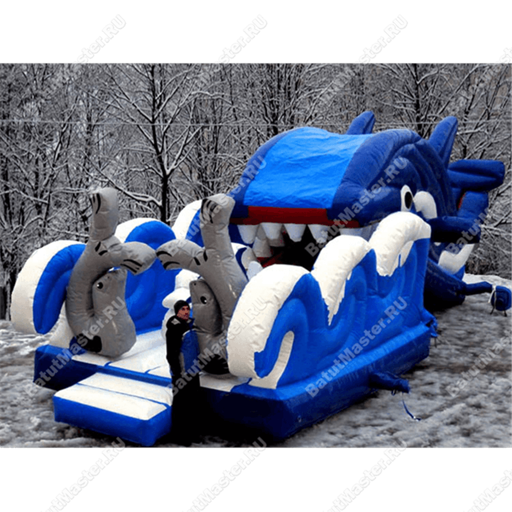 Надувной батут-робот "Касатка"