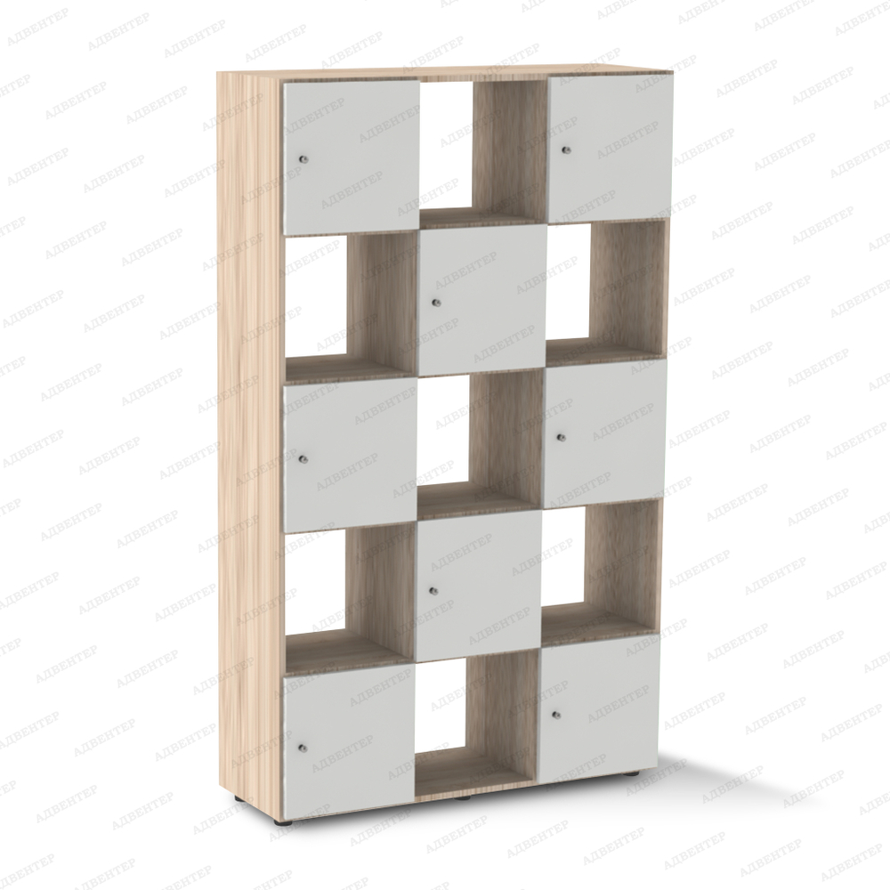 дуб сонома/белый двусторонний