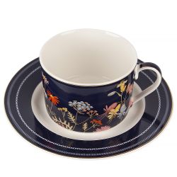 Набор чайный 12пр. "Grace" (6 персон) v=220мл (фарфор) (подарочная упаковка)