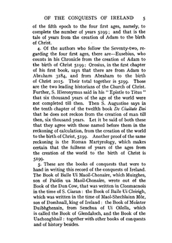 Leabhar gabhála. the Book of conquests of Ireland. Part 1 | Micheál Ó Cléirigh