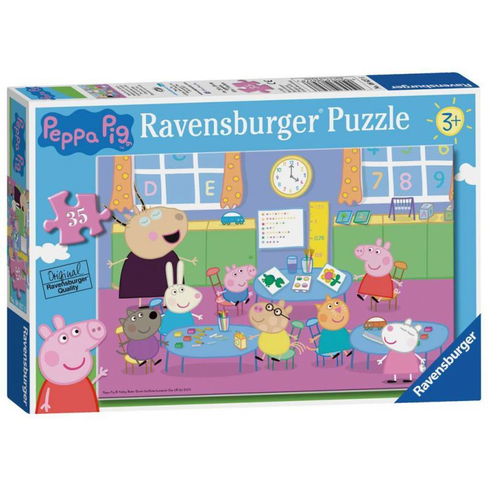 Ravensburger - Пазл Свинка Пеппа и весь класс 35 шт. 086276