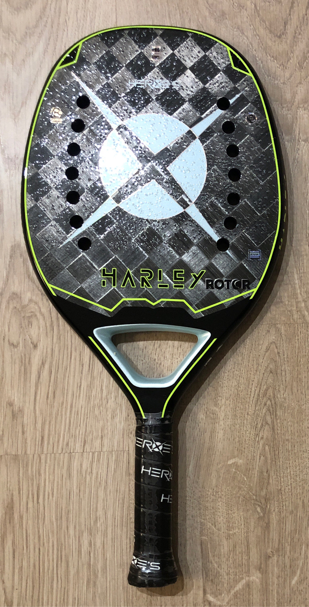 Ракетка для пляжного тенниса Harley Heroes с дополнительным нанесением Rotor