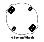 Развивающая игрушка для собак POPUP, 20 см Д х 18 см Ш х 11 см В, белый, Flamingo