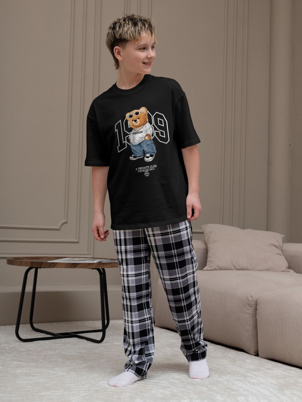 Костюм для мальчика Мишель-3 Виотекс ЧЁРНЫЙ