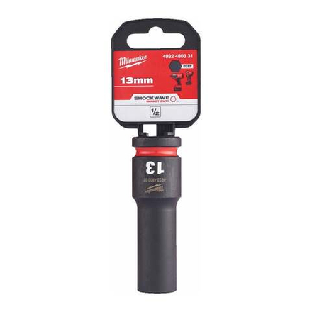 Головка ударная удлиненная ShW 13 мм, 1/2" Milwaukee 4932480331