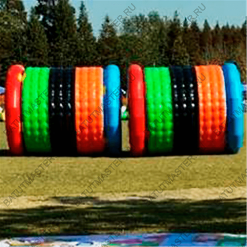 Беличье колесо «Разноцветный» ПВХ, 1,8×1,1×1,8 м