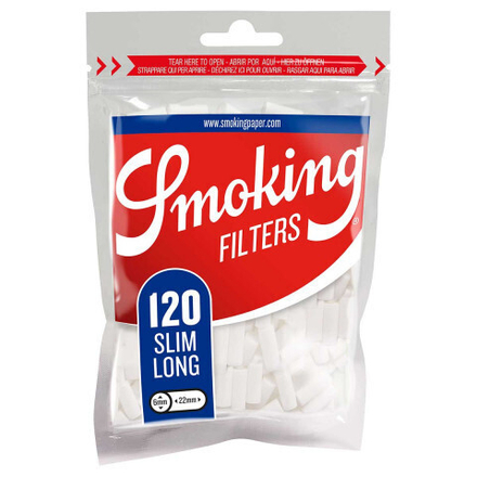 Фильтры Smoking Slim Long (6x22мм.) 120шт.