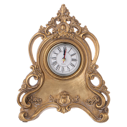 ЧАСЫ НАСТОЛЬНЫЕ КОЛЛЕКЦИЯ "РОКОКО", 18,2*7,5*23,5CM