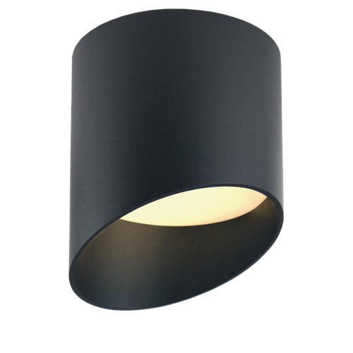 Светильник GX53 ART FLUTE чёрный универсальный, 83*100 мм, 40 шт/кор