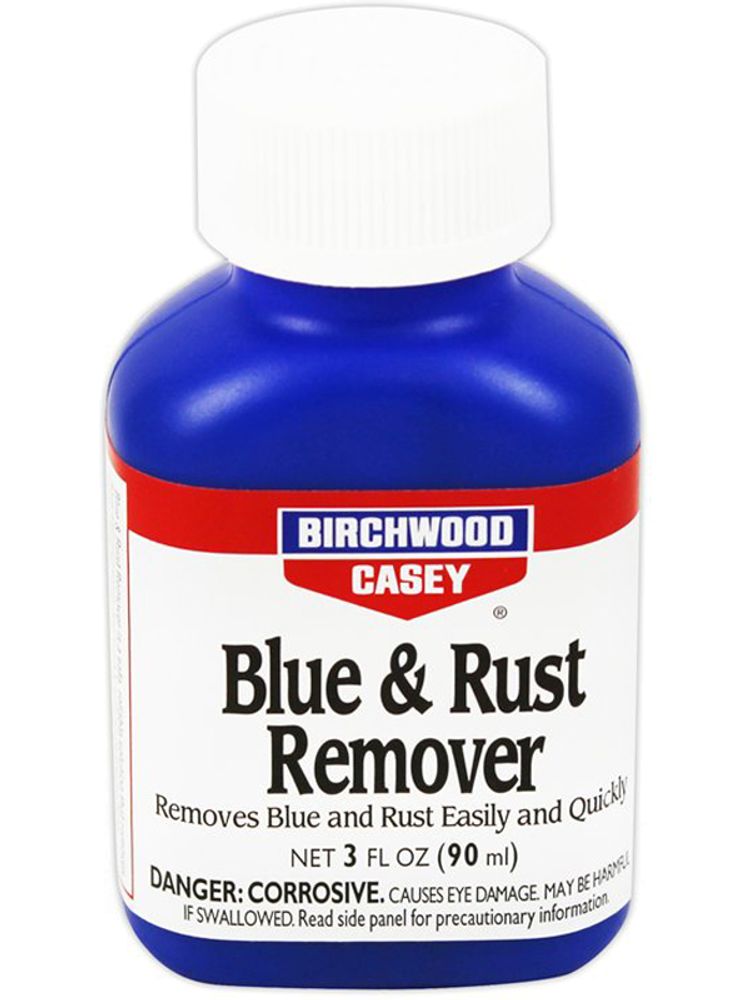 Birchwood Casey Blue &amp; Rust Remover Средство для удаления ржавчины и старого воронения, 90мл