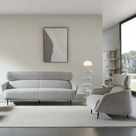 Кресло Forge серое