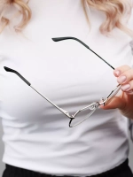 Оправа для очков женская брендовая металл