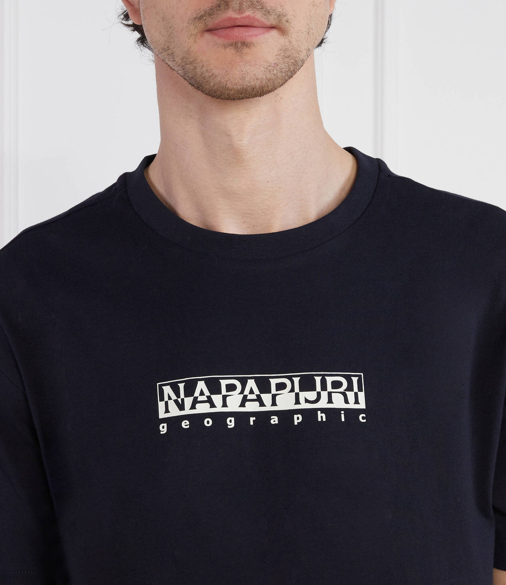 Футболка S-BOX SS 4 Napapijri - темно-синий(NP0A4H8S)