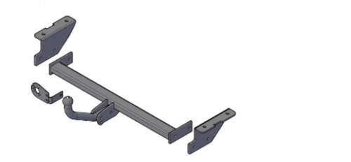 Фаркоп Chery Tiggo 5 2014-2017, условно-съемный,(без электрики) Трейлер.8220