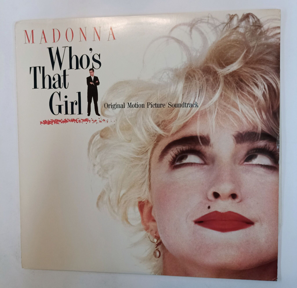 Винтажная виниловая пластинка LP Madonna Whos That Girl (OST) (USA 1987)