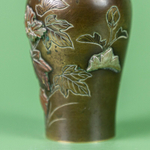 Парные вазочки «Цветы и птицы»