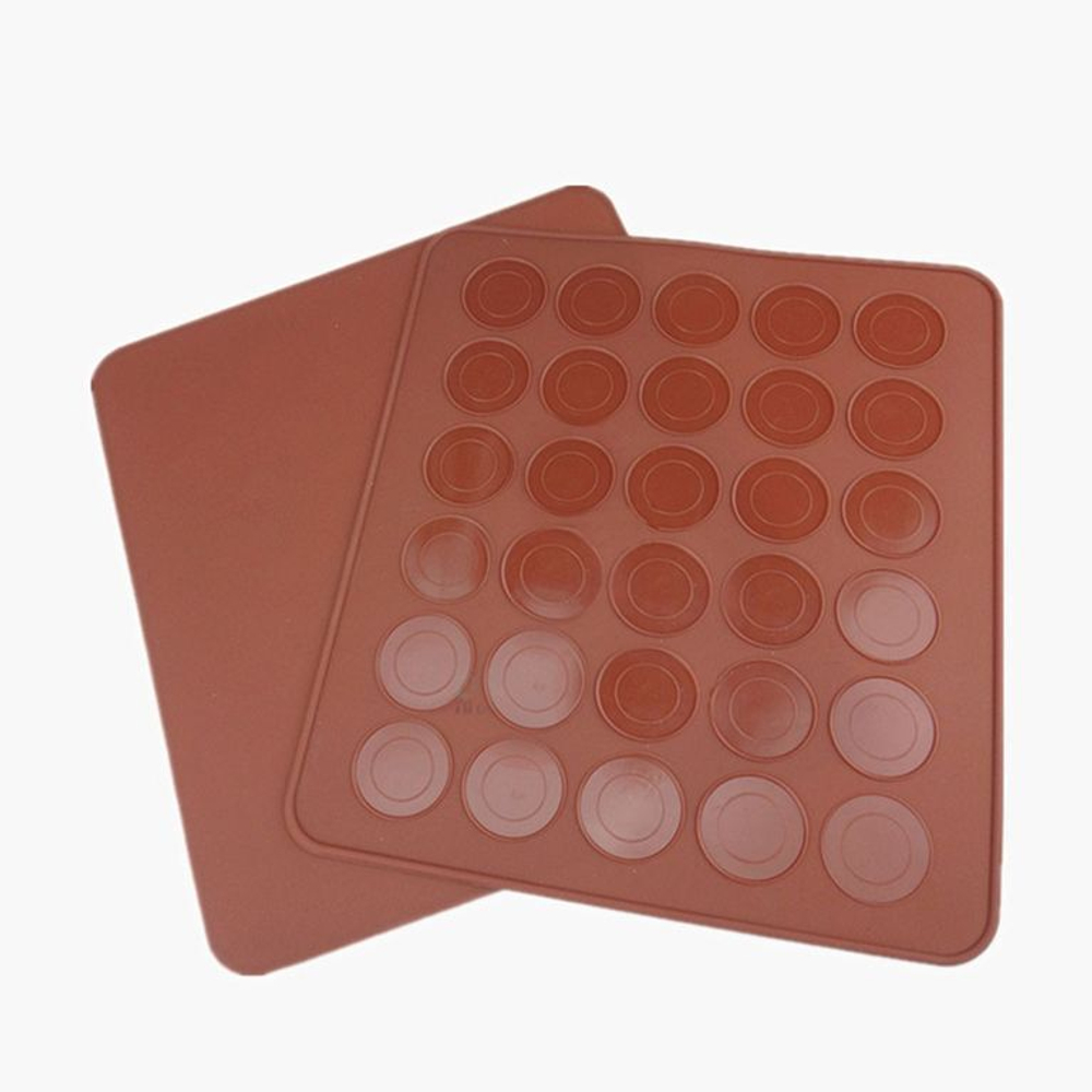 Коврик для Макаронс силиконовый 30 ячеек, 29*26см