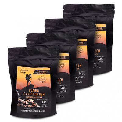 Гуляш с картофелем, сублимированный (70 гр.) (Здоровая Еда) 4 шт