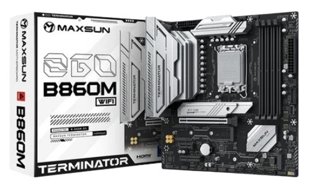 Материнская плата mATX MAXSUN MS-Terminator B860M WIFI