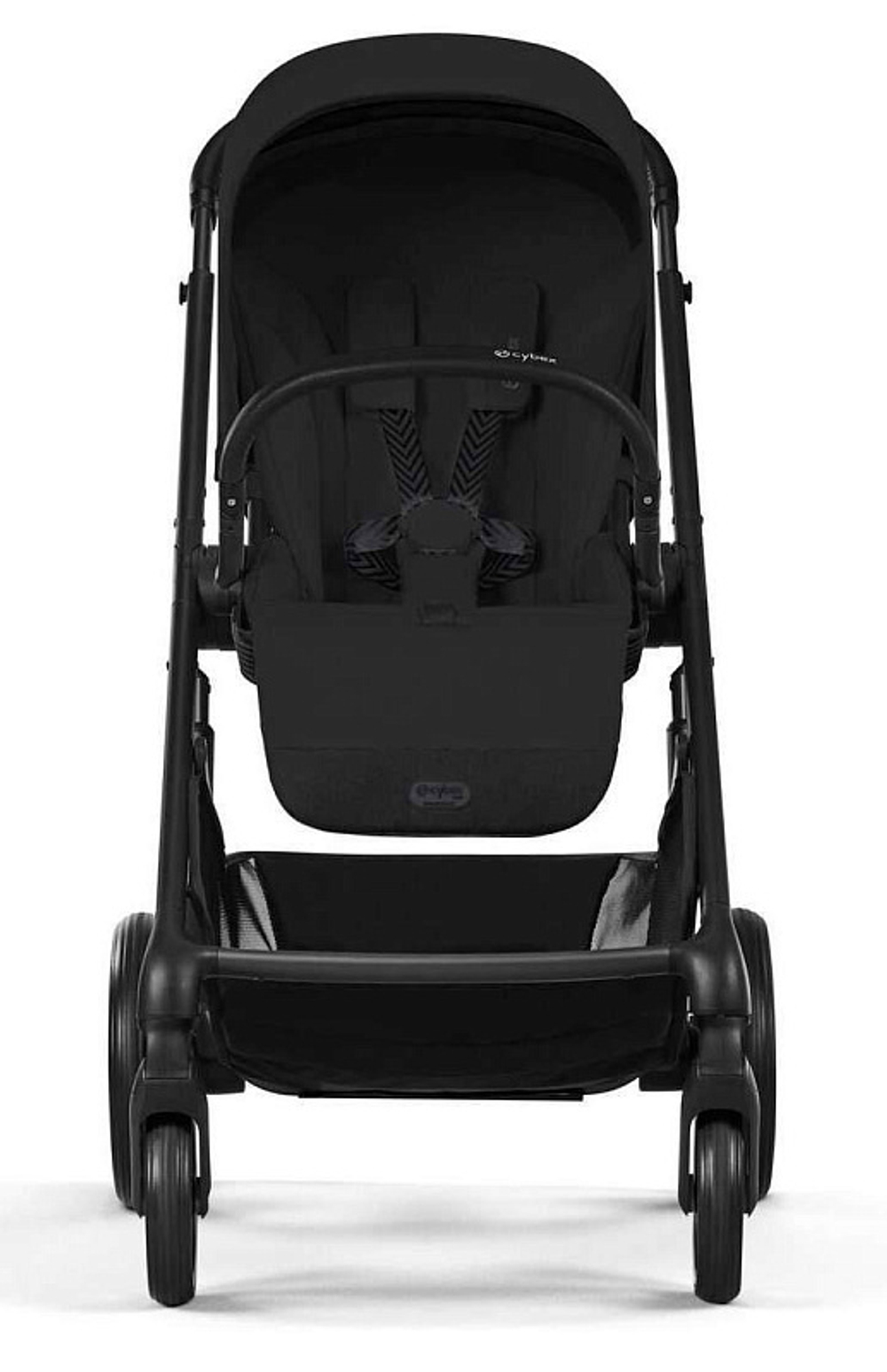 Коляска Cybex Balios S Lux BLK complete Aton S2 Moon Black 3 в 1 Moon Black с дождевиками