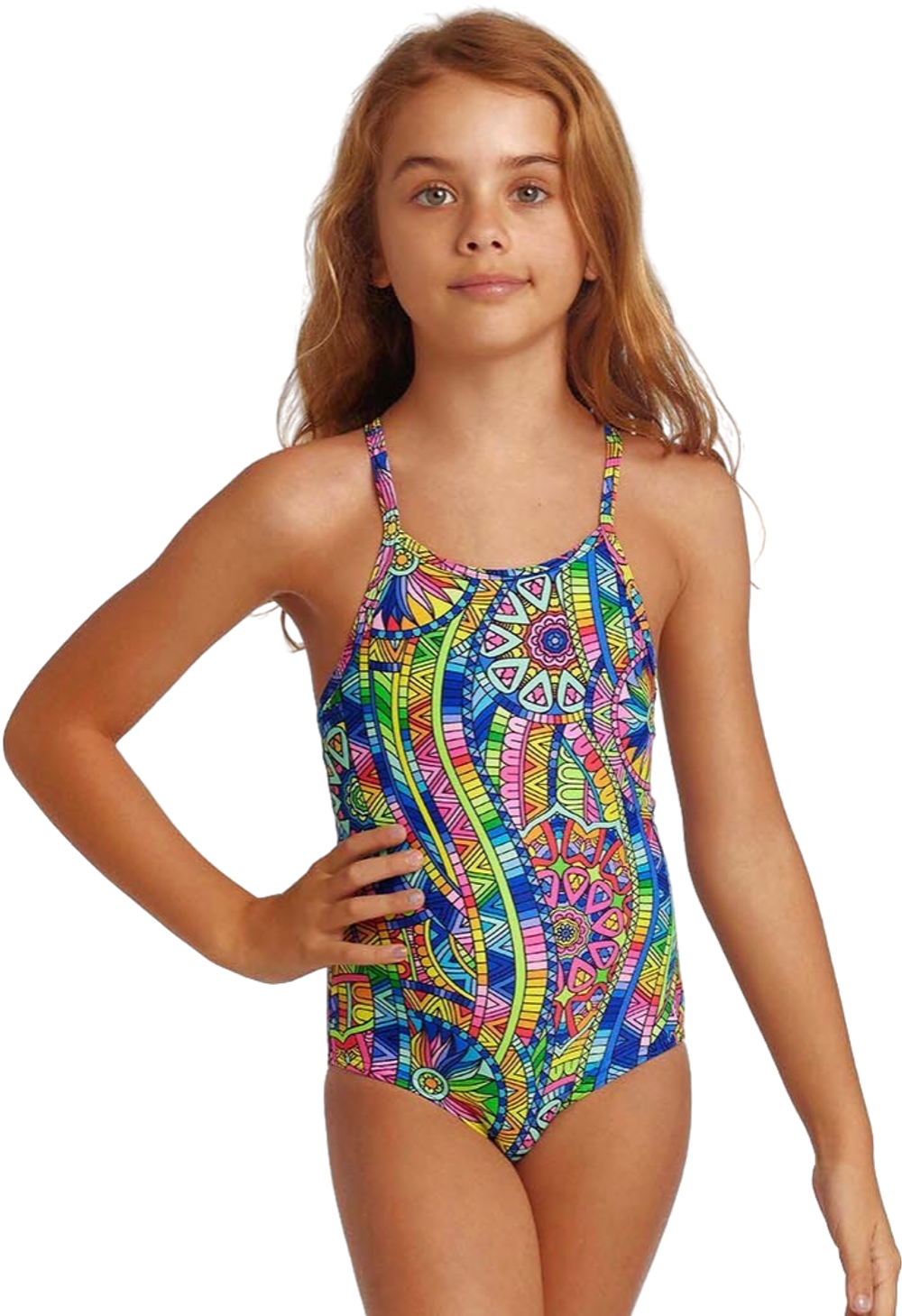 Купальник FUNKITA Toddler Girl's Spin The Bottle