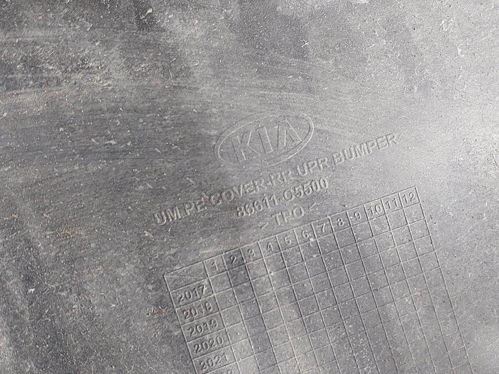 Бампер задний Kia Sorento 3 Prime (UM) 17-20 Б/У Оригинал 86611C5500