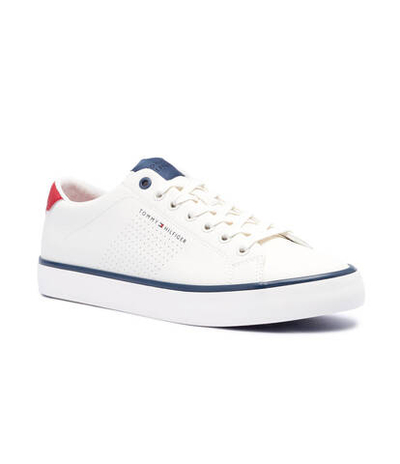 Кожаные кроссовки Tommy Hilfiger - белый(FM0FM05110)
