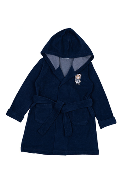 Халат (банный) для мальчика M1190M-3/6 р.110 т.синий (Такро)