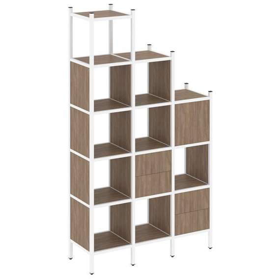 Лофт Прямой стеллаж VR.L-21  1278*446*2280