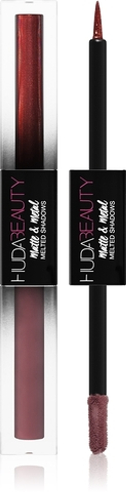 Huda Beauty Matte & Metal Melted - жидкие тени, 2× 2 ml