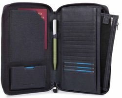 Мультипортмоне Piquadro Black Square синий кожа (PP3246B3R/BLU)